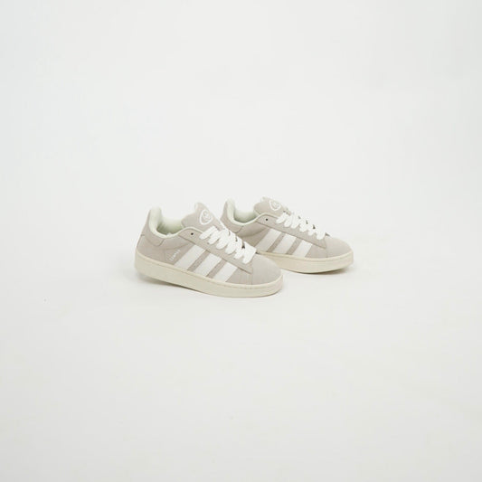 Adidas Campus Light Grey/White/Cream 