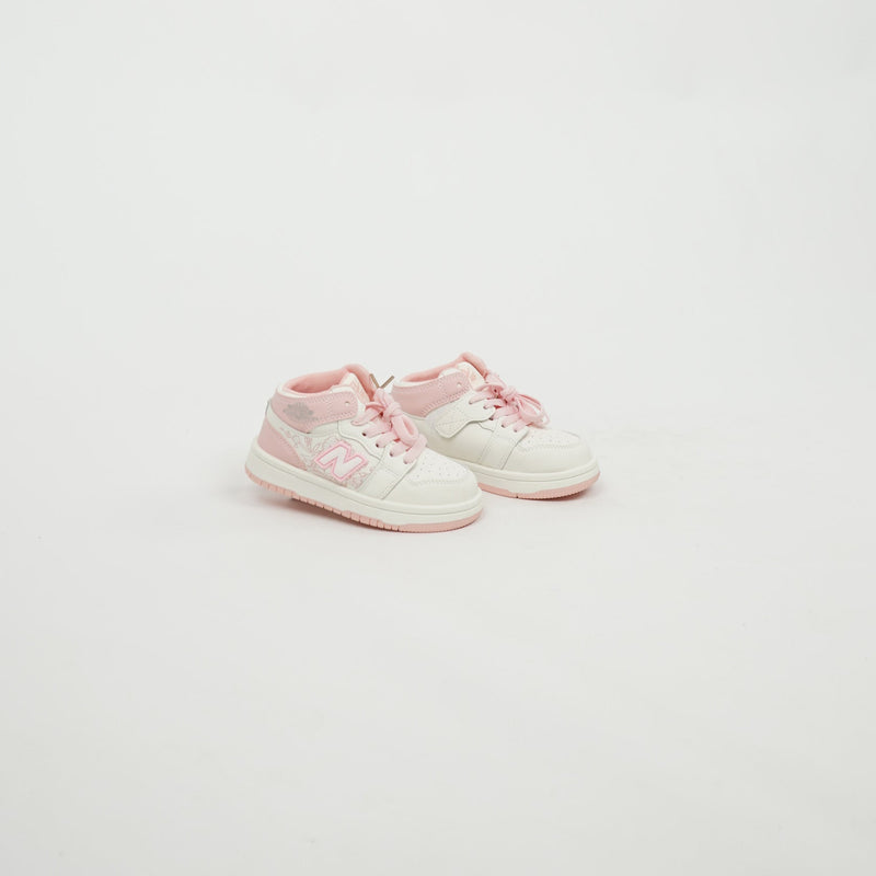Kids New Balance High Pink/White 