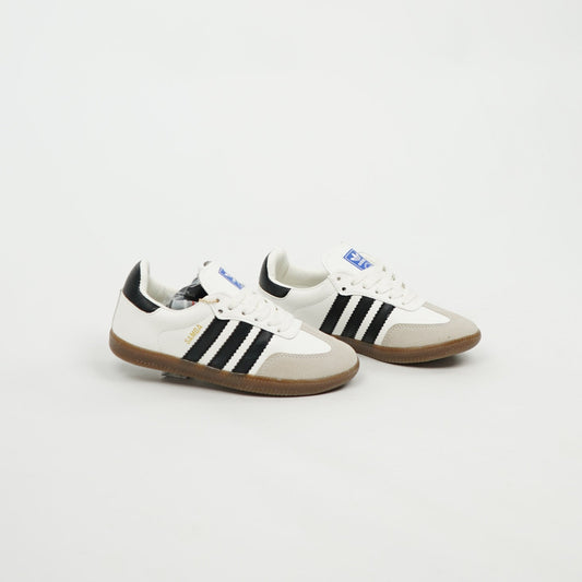 Kids Adidas Samba OG White/Black/Gum 