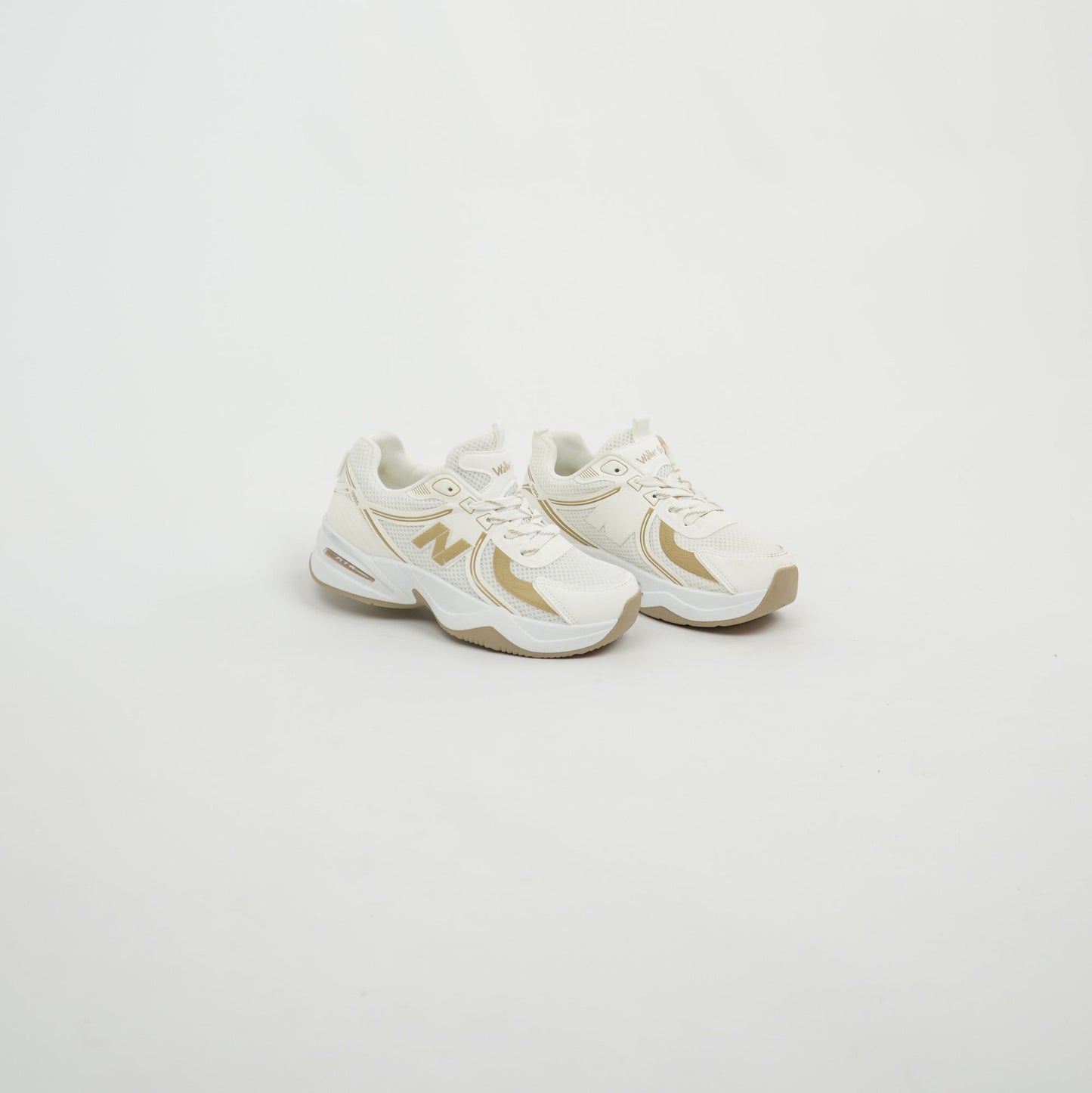 New Balance 9060 - Blanc / Beige Or 
