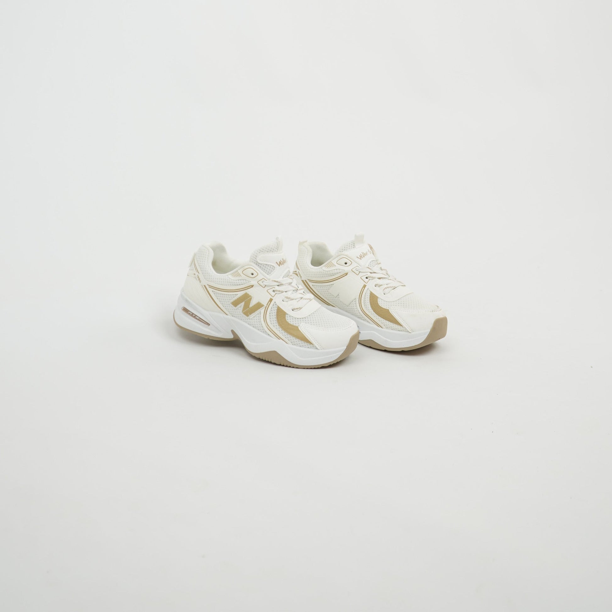 New Balance 9060 - Blanc / Beige Or 