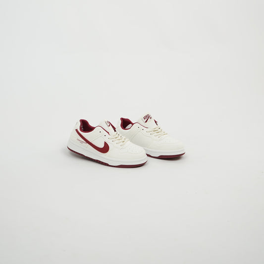 Nike Dunk Low - Blanc / Rouge 