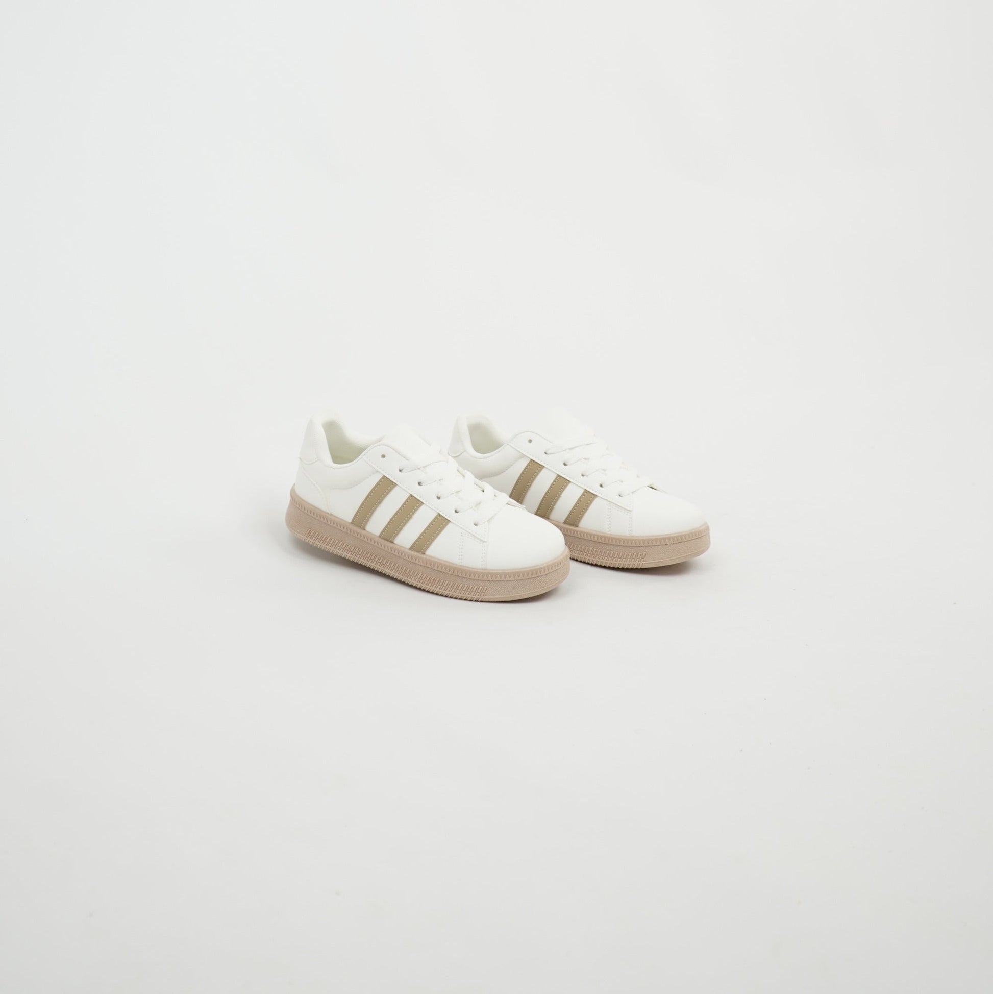 Adidas - Blanc / Beige 