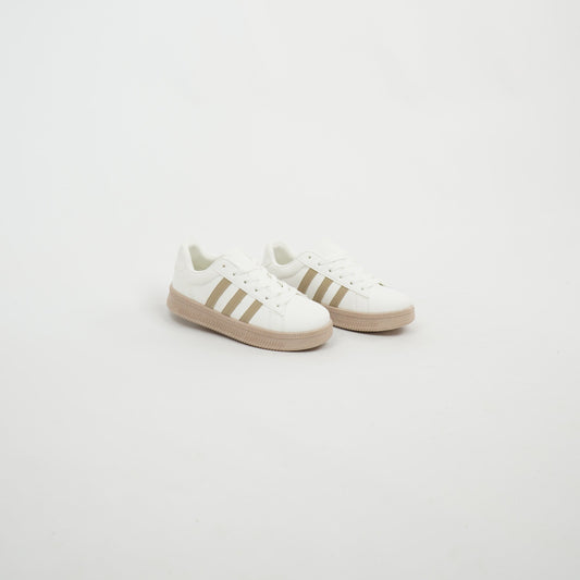 Adidas - Blanc / Beige 
