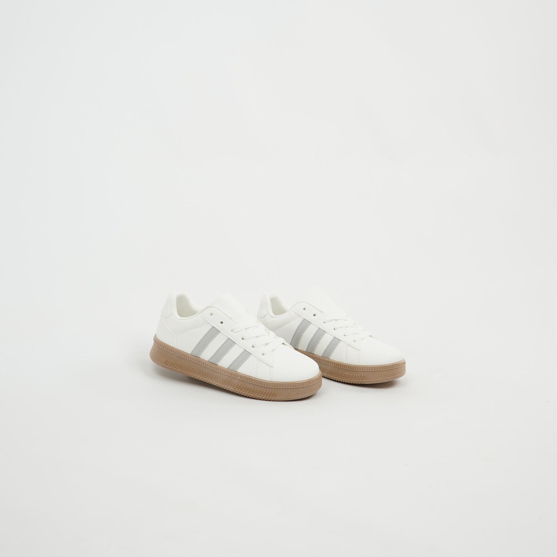 Adidas - Blanc / Gris Gum 