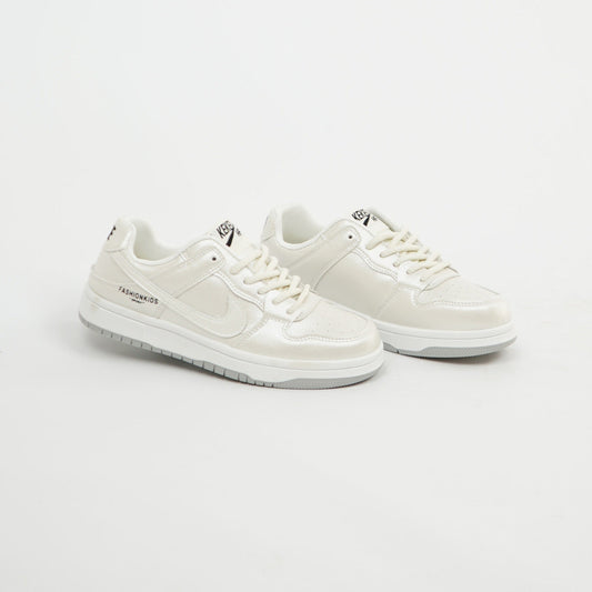 Nike - Blanc Cassé / Gris Fashion Kids 