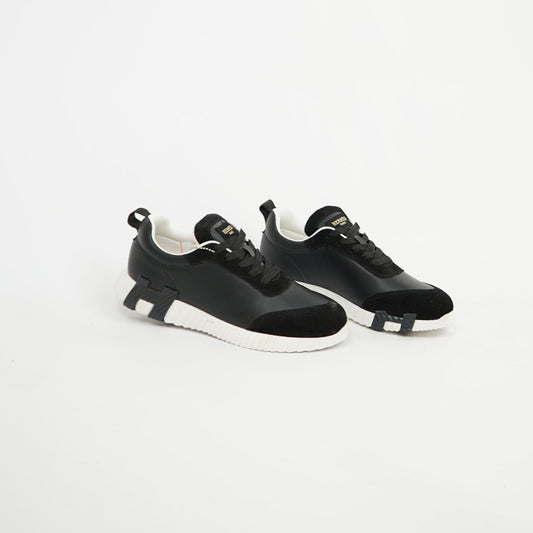 Hermès Bouncing Sneaker – Black/White 