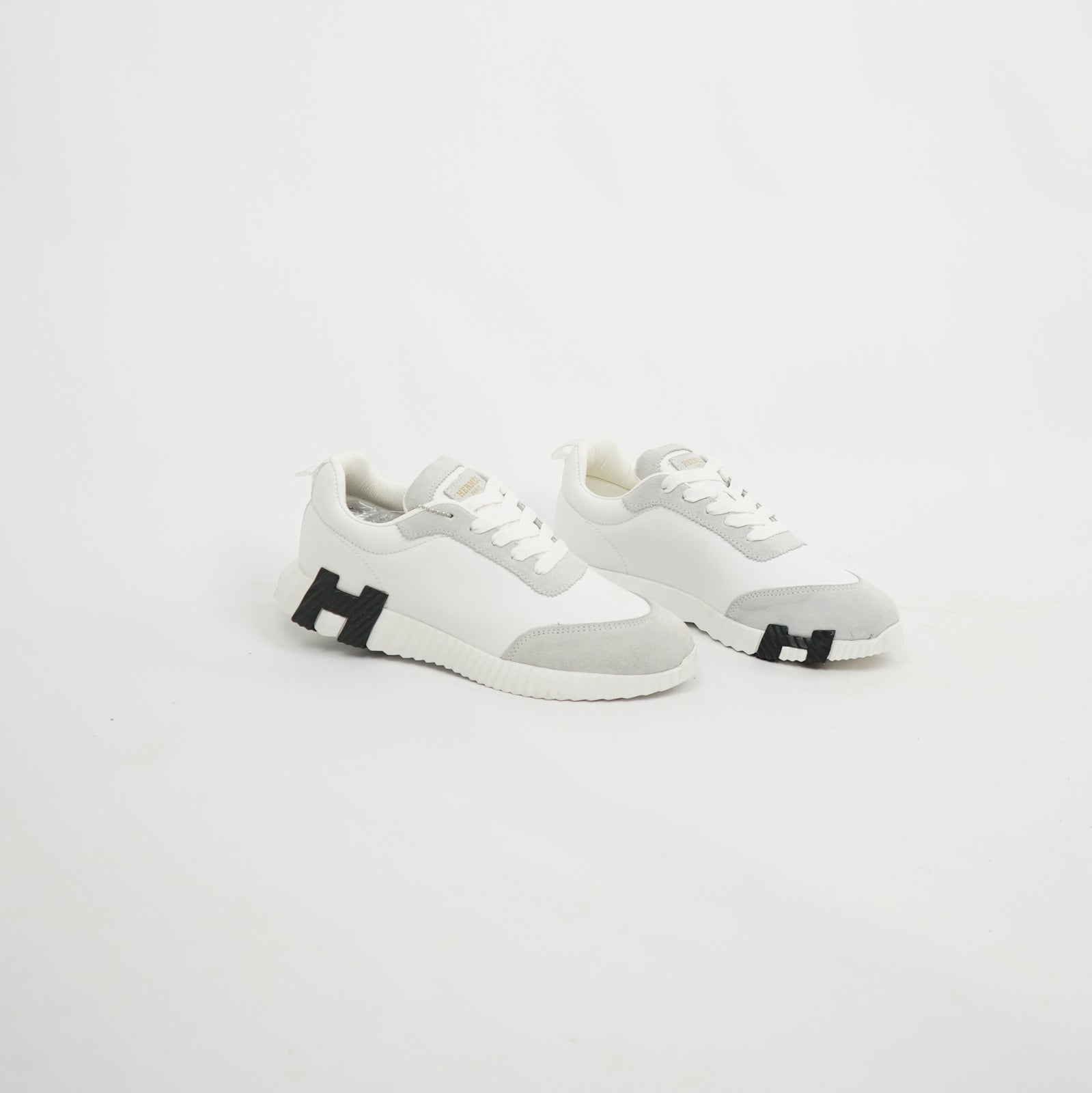 Hermès Trail Sneaker – White/Black 