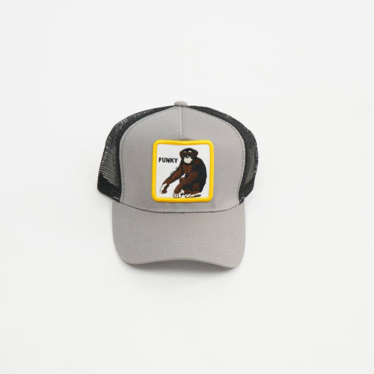 Goorin Bros Trucker Cap – Funky Monkey Grey 