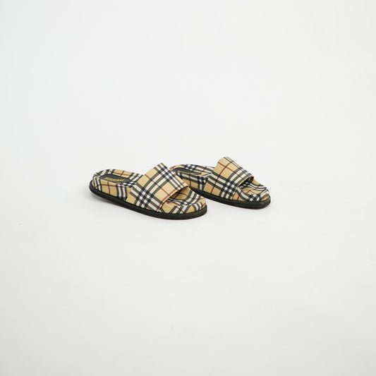 Burberry Vintage Check Slide – Beige 