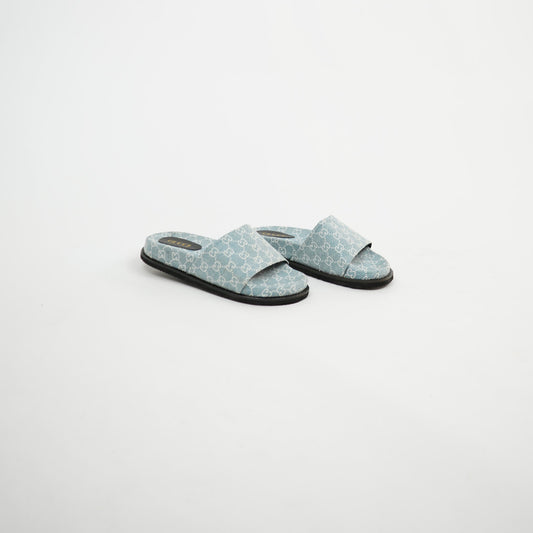 Gucci GG Slide – Light Blue 