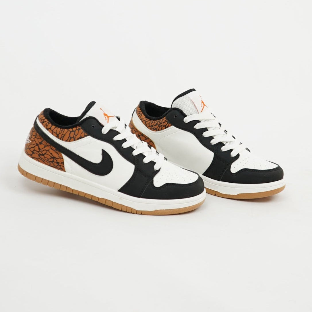 Air Jordan 1 Low – Black/White Elephant Print 