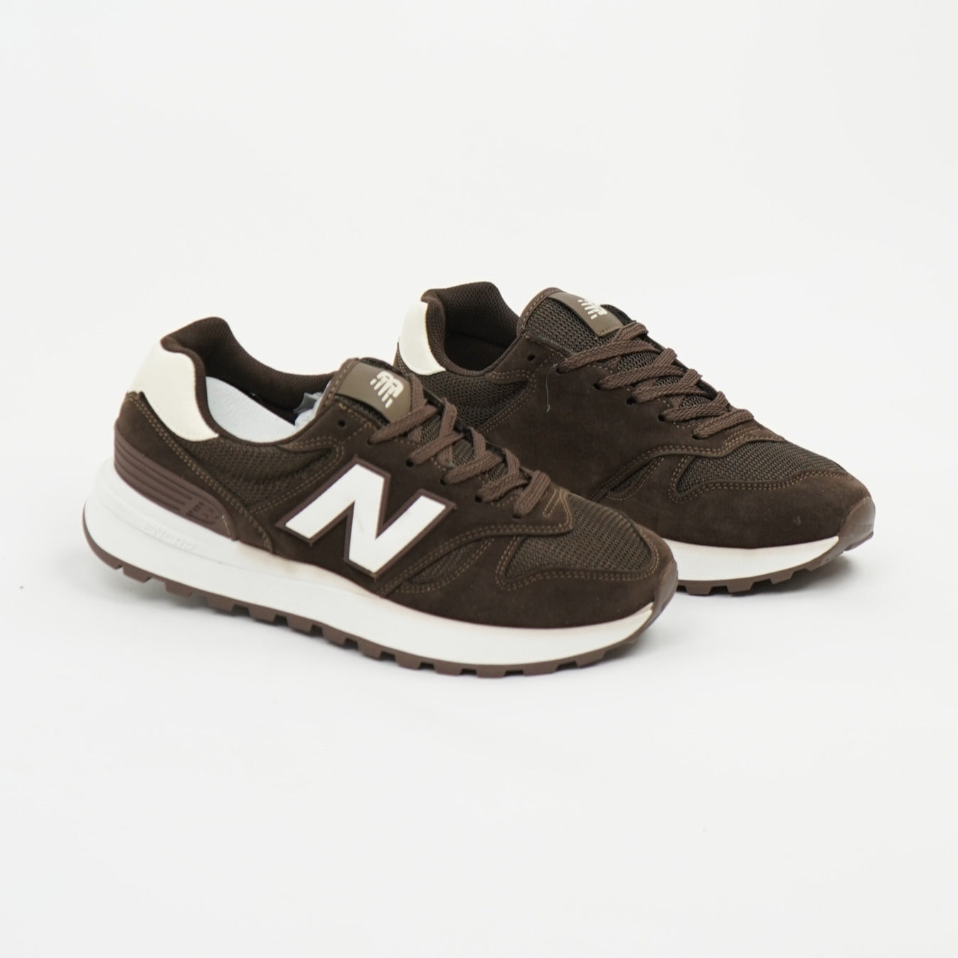 New Balance 574v2 Dark Brown White 