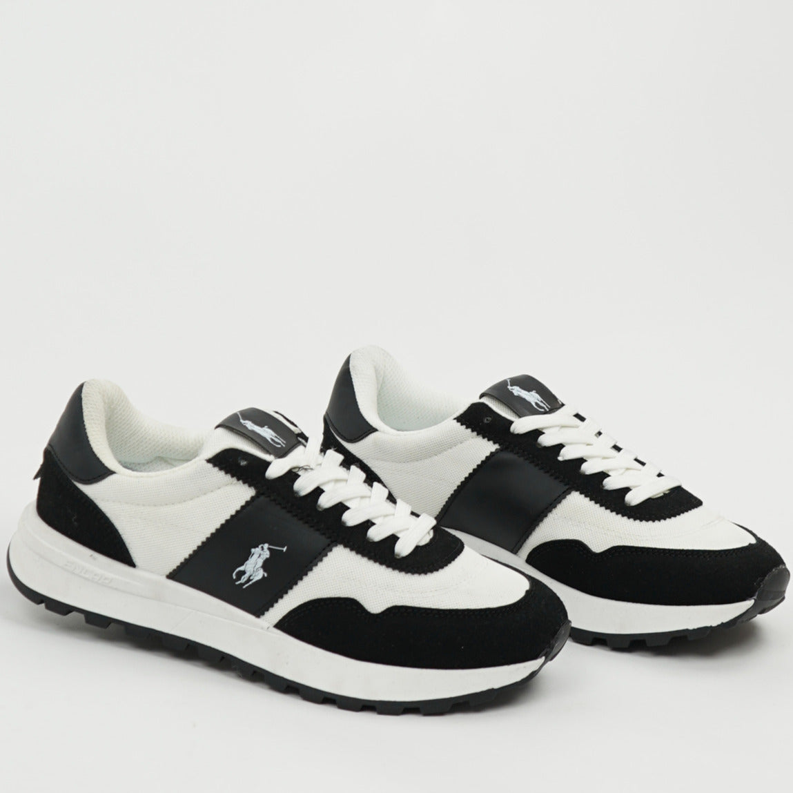 Polo Ralph Lauren Runner White Black Blue 