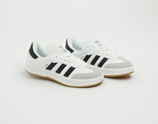Adidas Samba Black White Leather Gum 