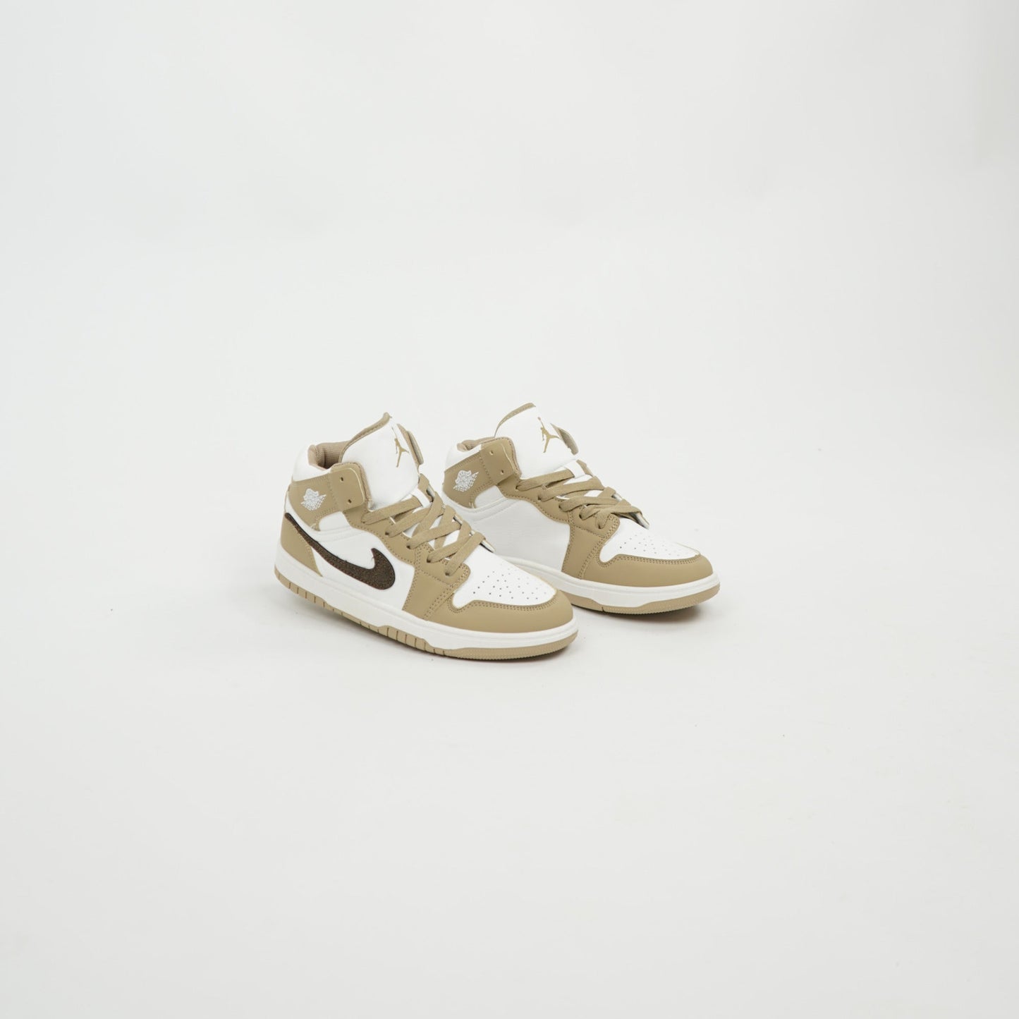 Nike Air Jordan 1 Low White Silver t9ila 
