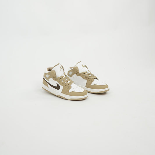 Nike Air Jordan 1 Low White Silver t9ila 