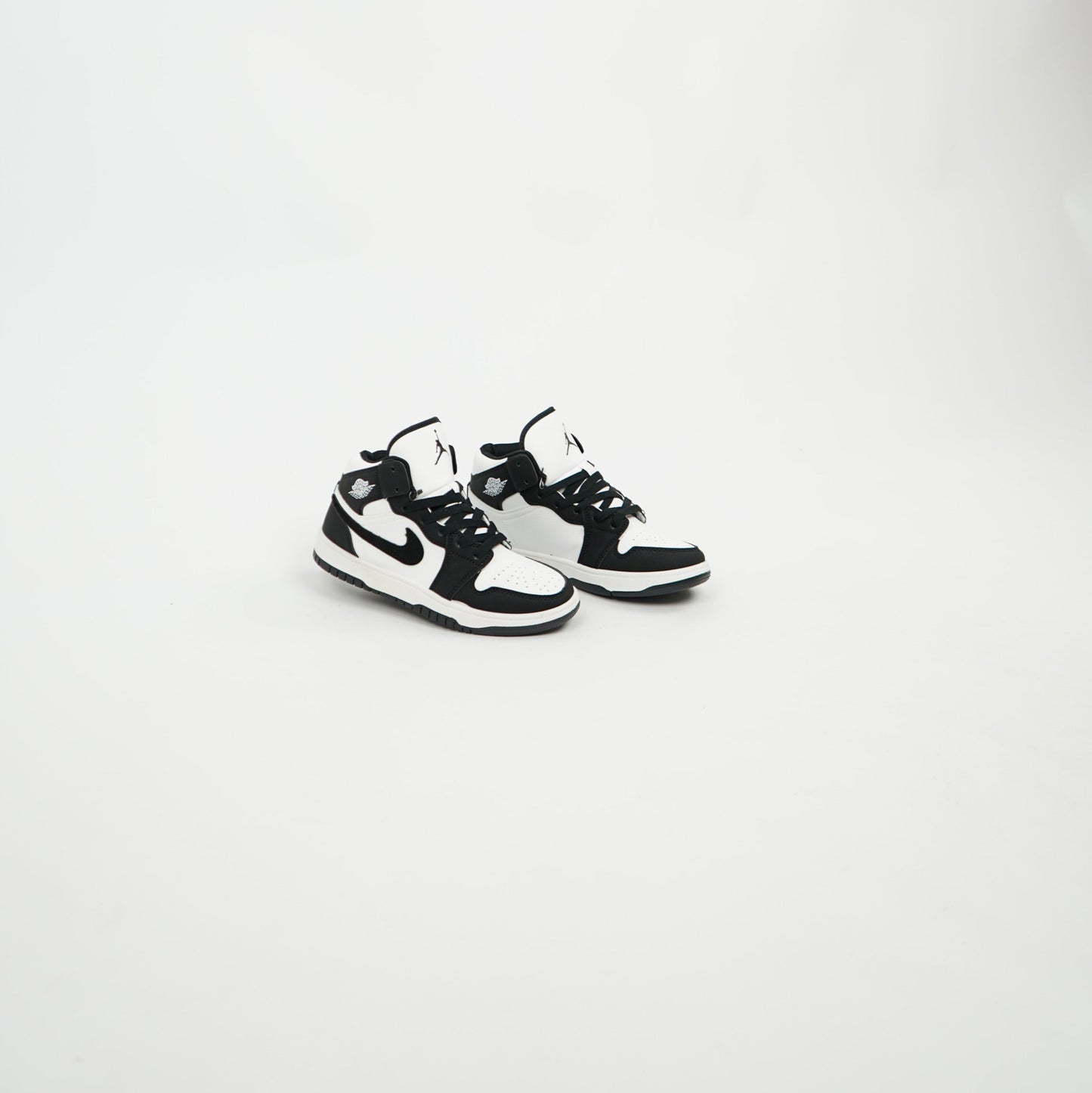 Nike Air Jordan 1 Mid Panda Black White khadama 