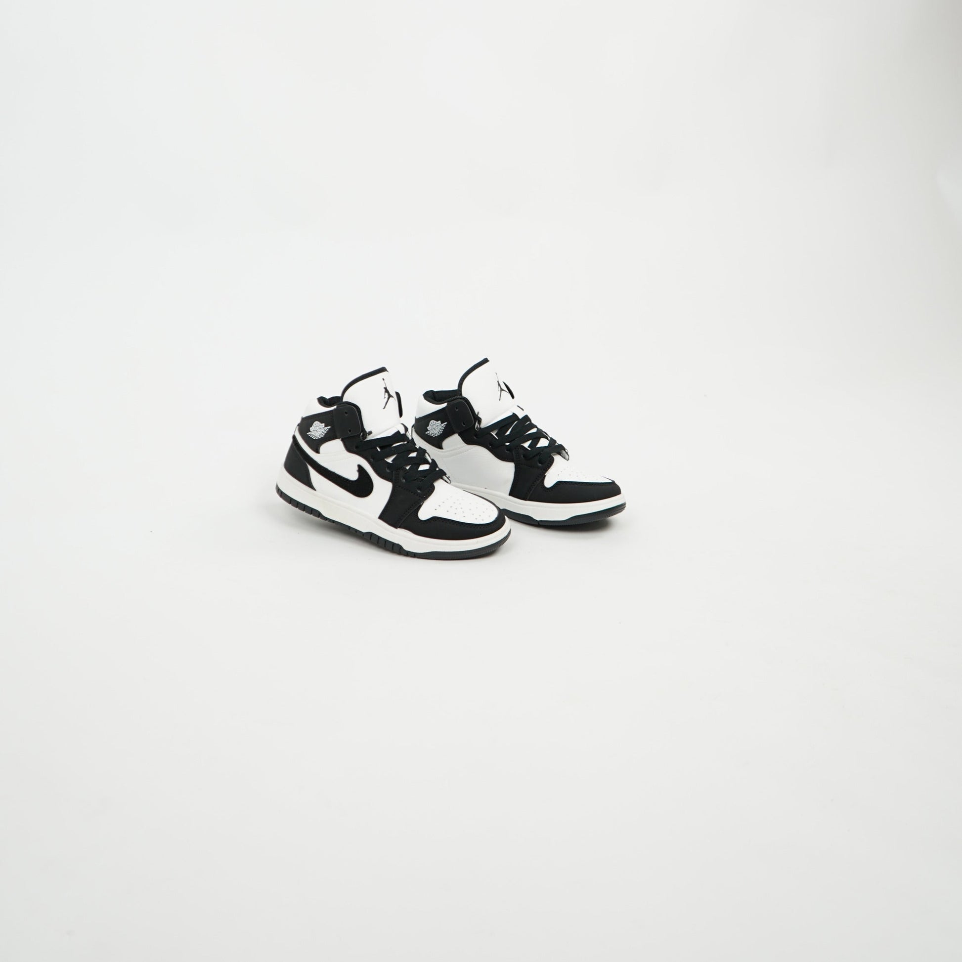 Nike Air Jordan 1 Mid Panda Black White khadama 