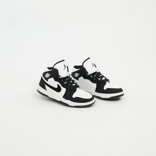 Nike Air Jordan 1 Mid Panda Black White khadama 