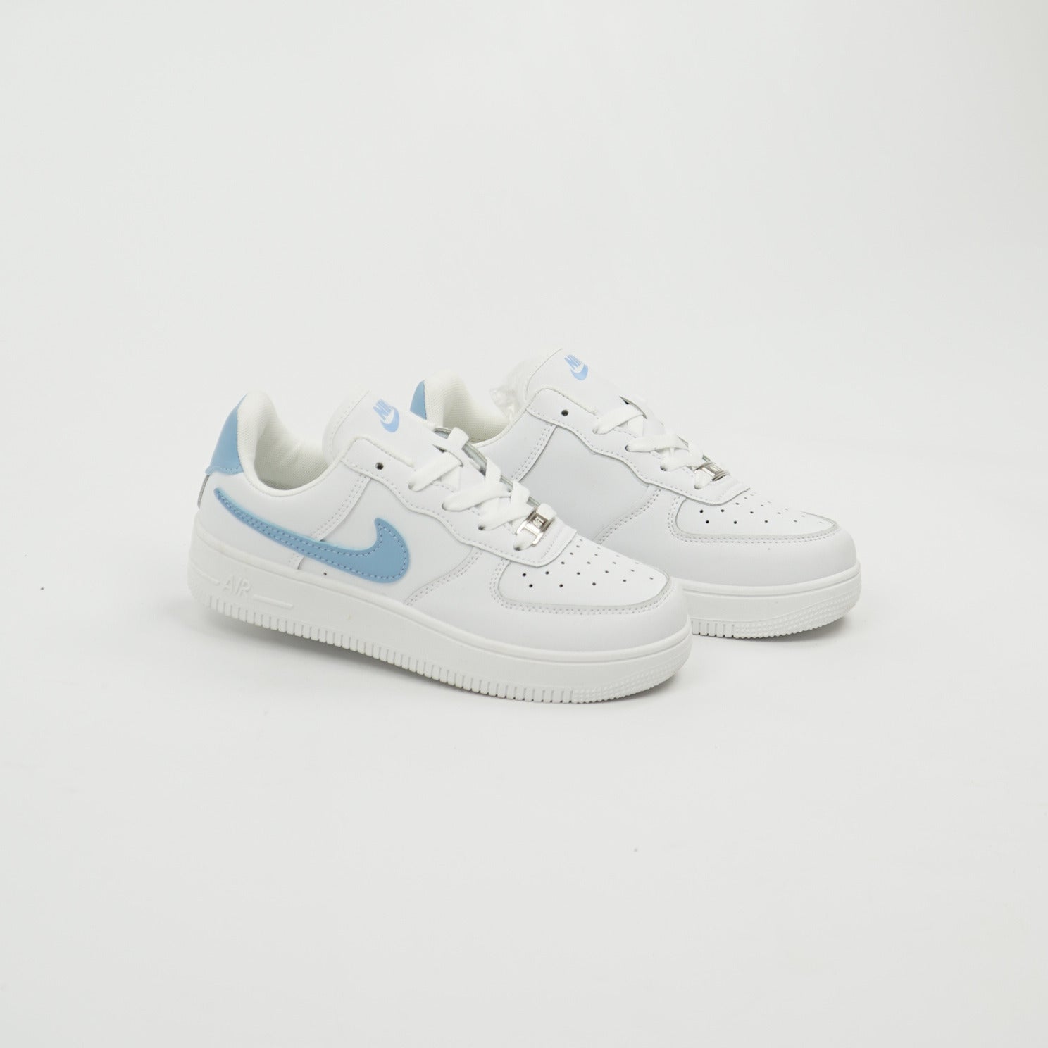 Nike Air Force 1 White Light Blue t9ila 