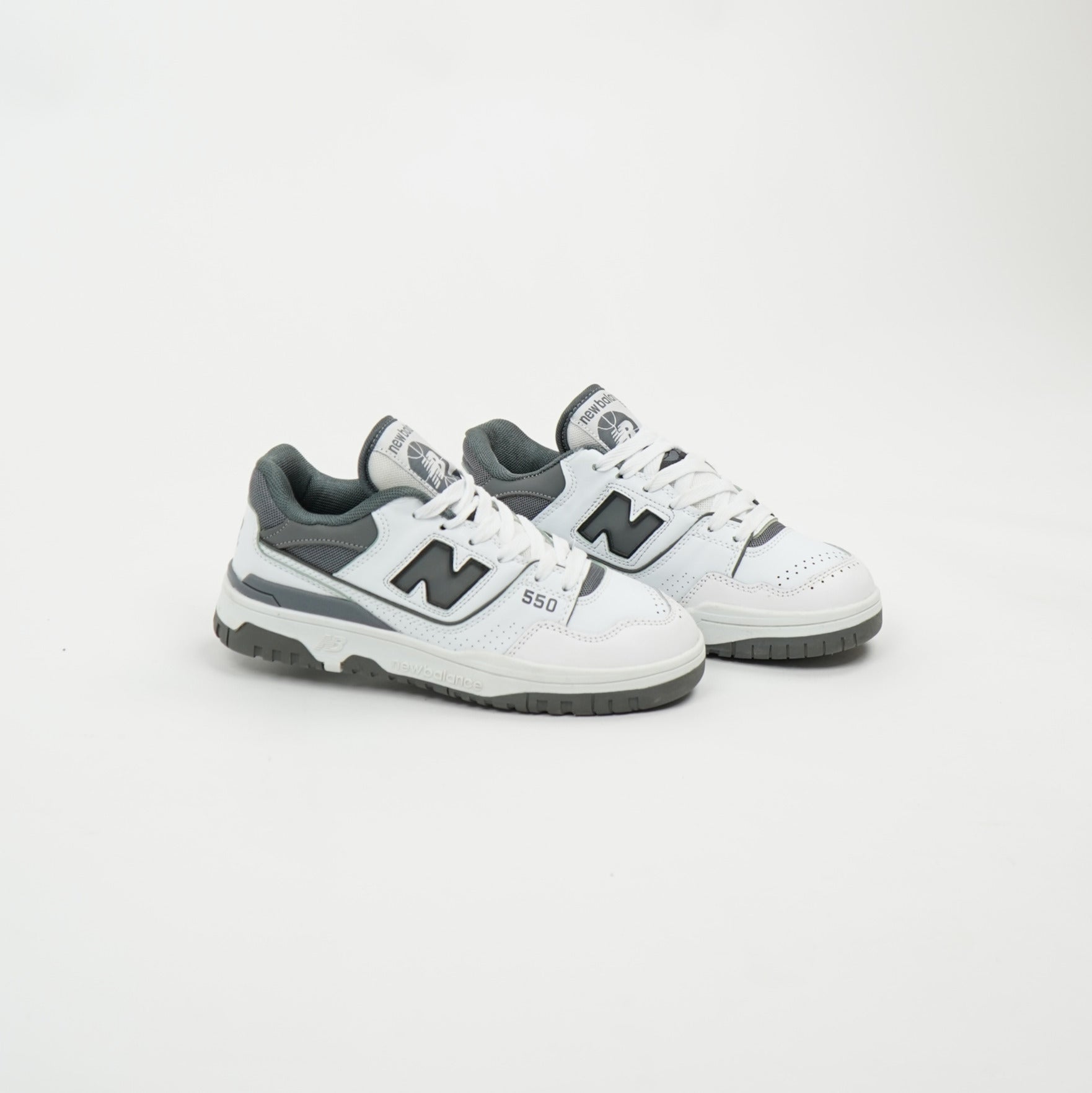 New Balance 550 White Dark Grey khadama 