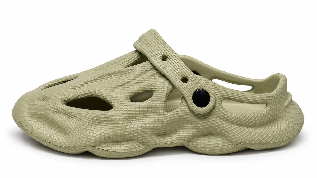 Sabot sculpté beige
