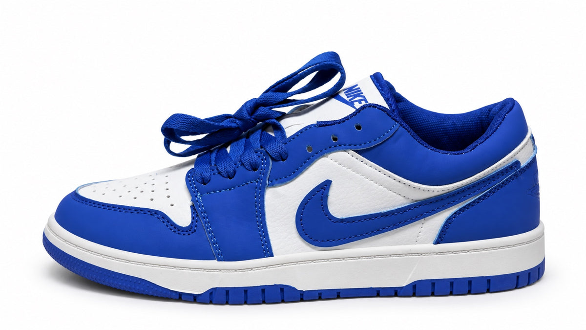 Nike Low bleu et blanc