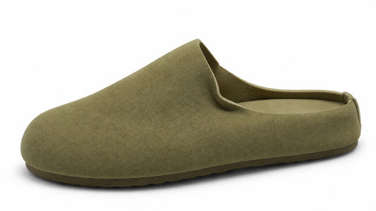 Mule sabot homme kaki olive DENIZ