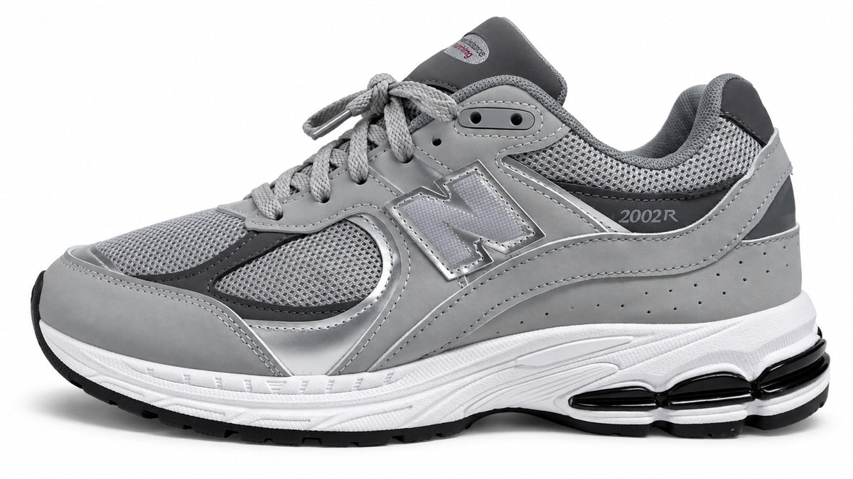 New Balance 2002R homme gris métallique