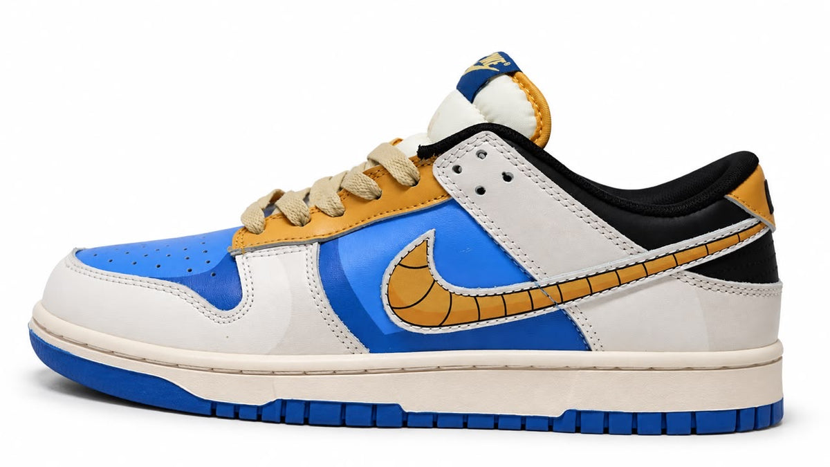 Nike Dunk Low Bleu et Jaune