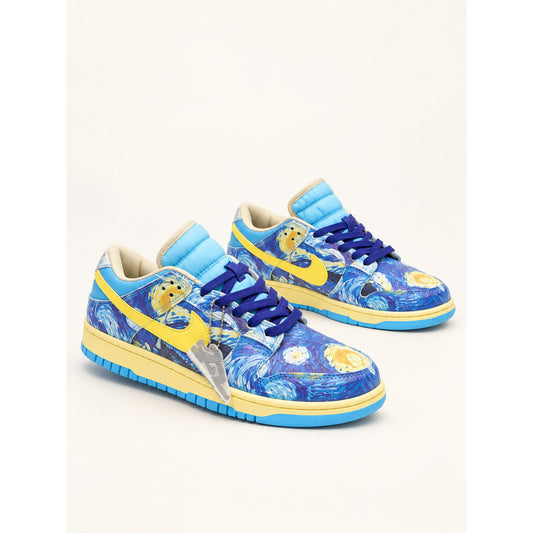 Starry Blue Retro Sneakers