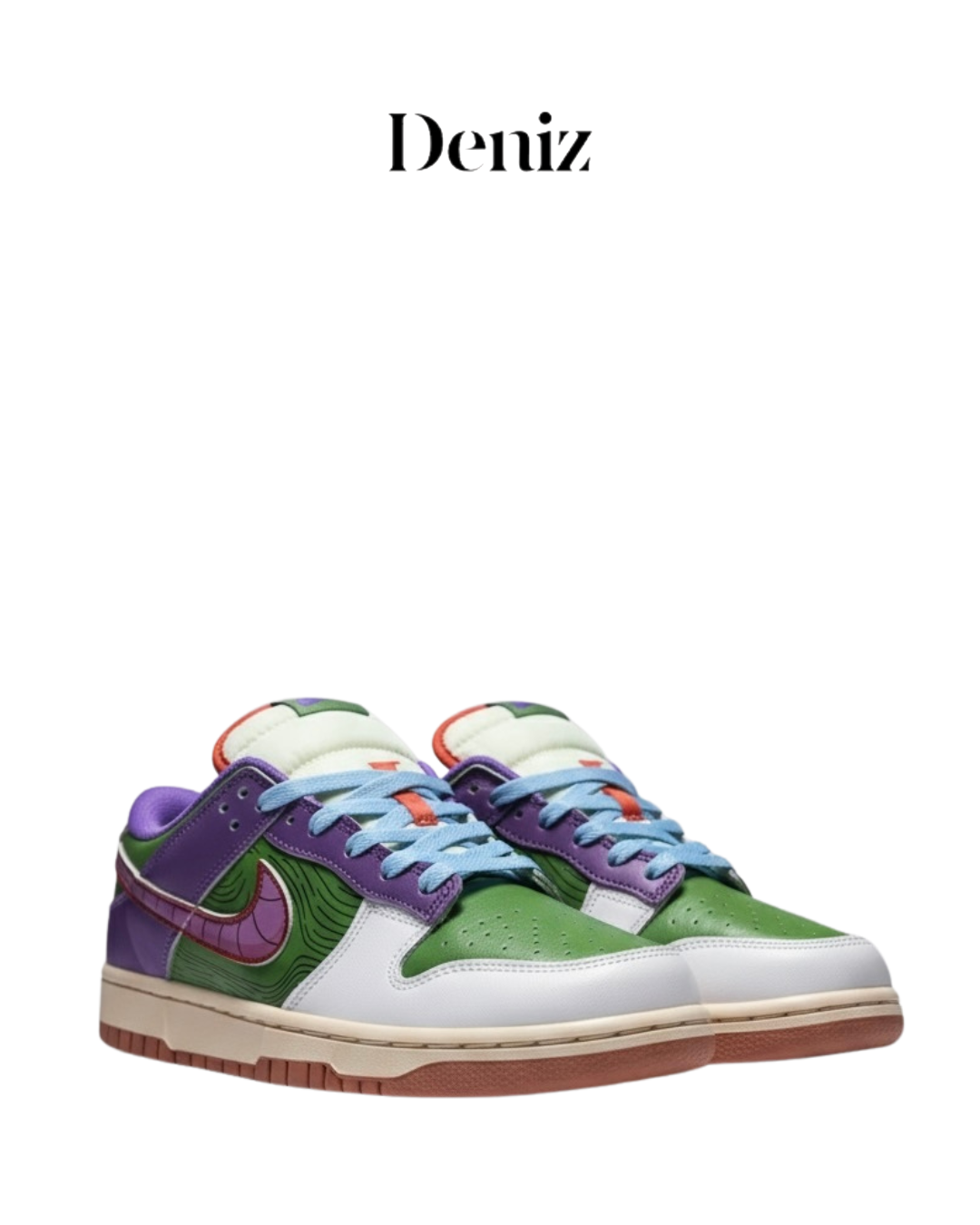 Nike Dunk Low "Purple/Green/Grey 