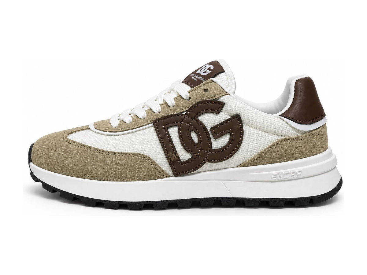 Sneakers DG Beige & Marron – Homme