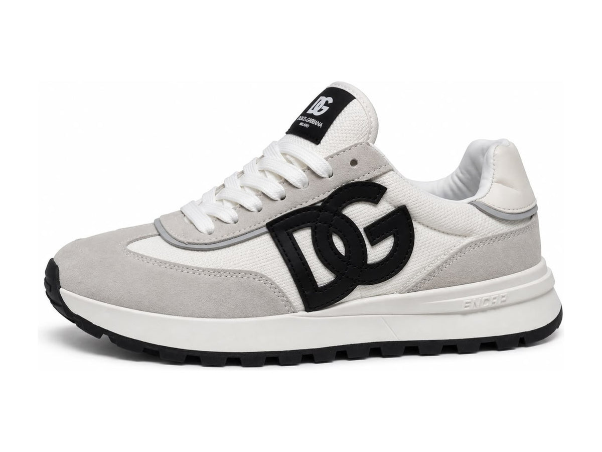 Sneakers DG Grise & Blanche – Homme