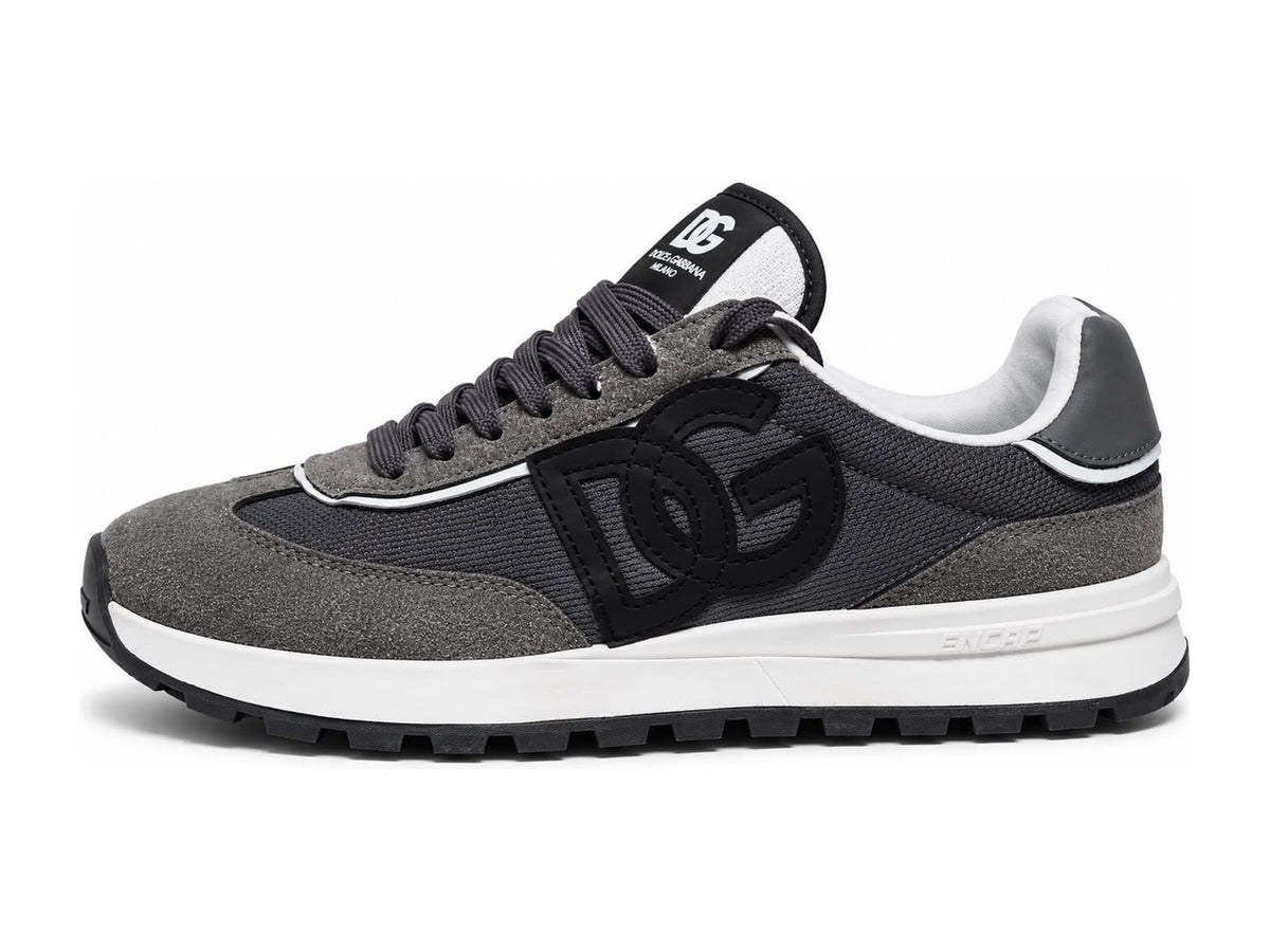 Sneakers DG Grise & Noire – Homme